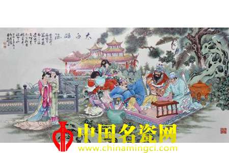 太白醉酒图
