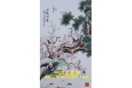 松鹤同春