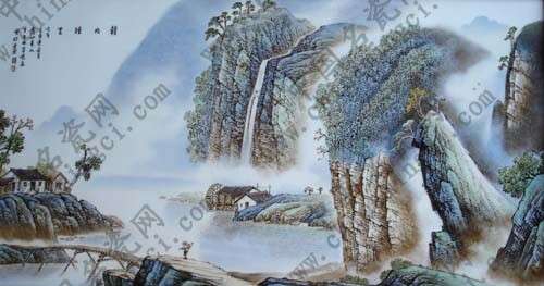青山绿水,渔樵耕种 ——王乃水之山水画