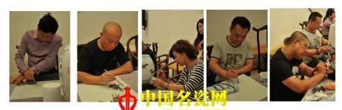 现场定制作品逐渐出炉
