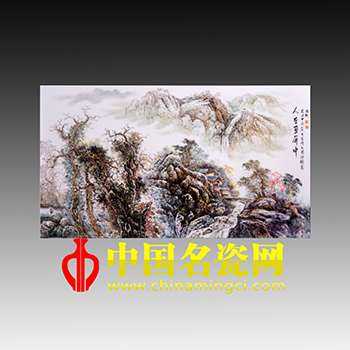 人在画屏中