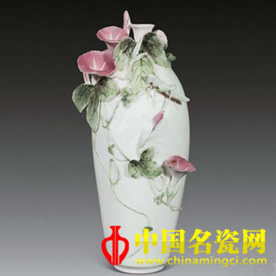 杨苏明 牵牛花草虫瓶