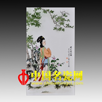 桂花仕女图