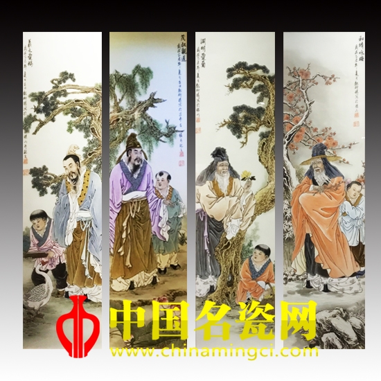 “相看两不厌,唯有敬亭山”,观魏柳杨 《四爱图》 ,览古代文人雅士体物之情趣