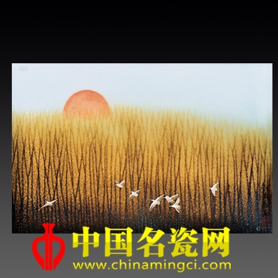 刘志为 晨曲·综合装饰瓷板 