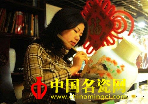 陈淑娟:古彩非物质文化传承人