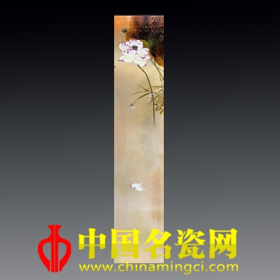 李川 荷塘情趣·高温颜色釉瓷板 