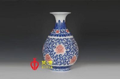 青花釉里红瓷器:素雅且艳丽
