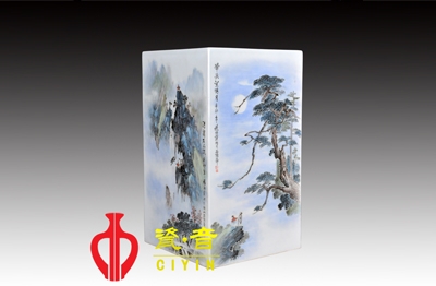 陶瓷山水画:万物皆有灵