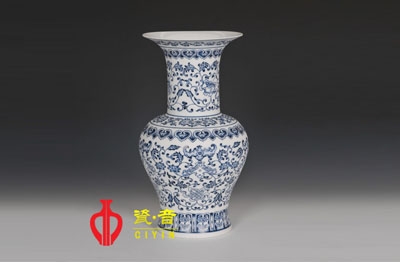 青花色正浓,缠枝意莲莲