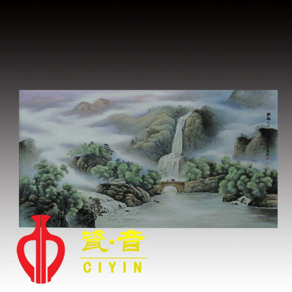 瓷板画:瓷与画的邂逅