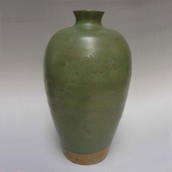 邛崃窑绿釉梅瓶